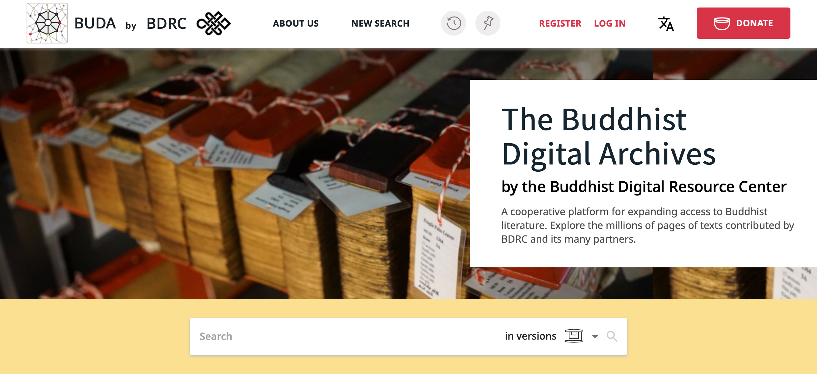 BUDA: Buddhist Digital Archives