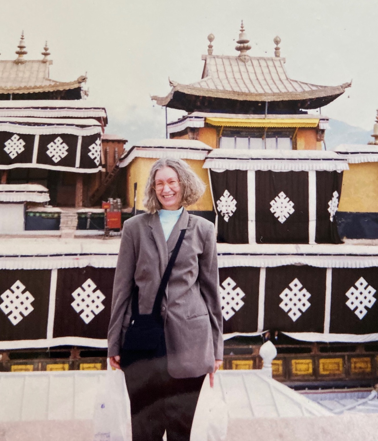 Susan Meinheit in Lhasa.